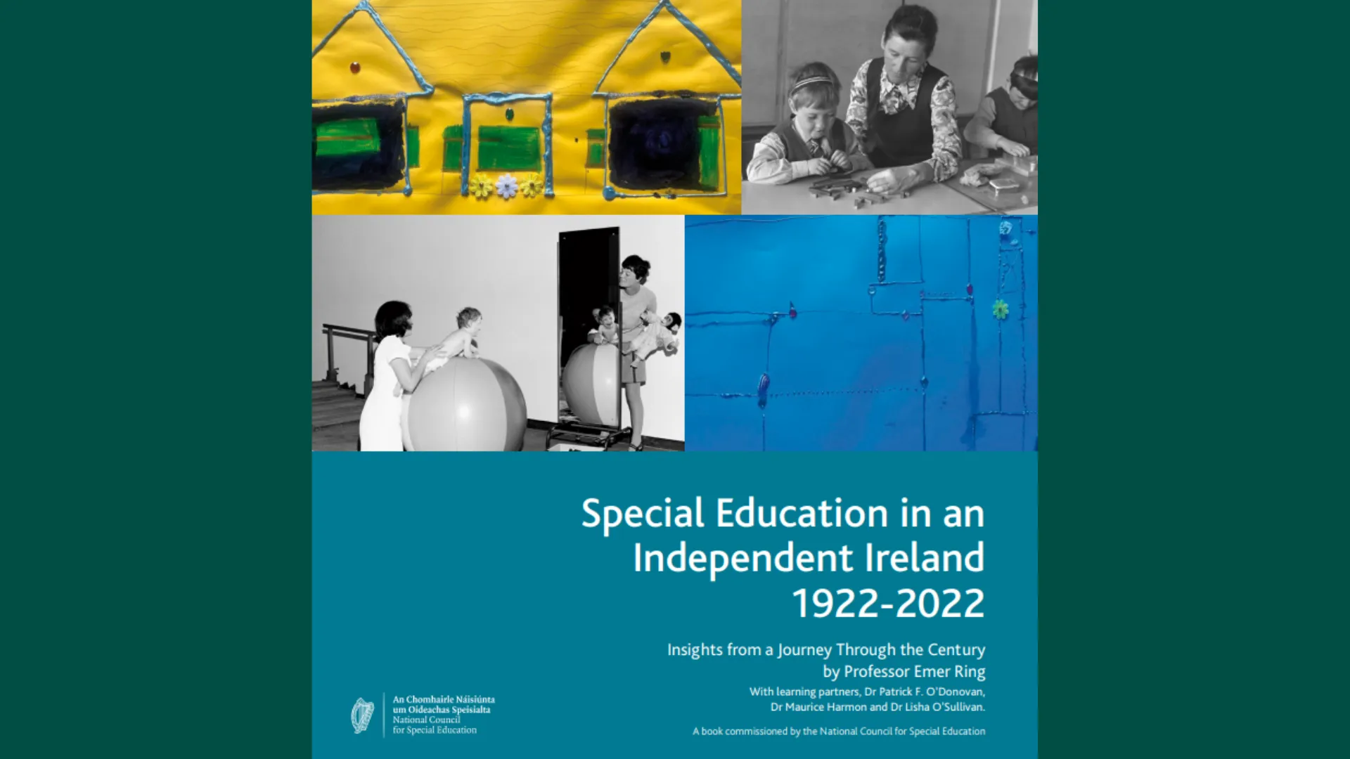 Book cover for "Special Education in an Independent Ireland 1922-2022" by Professor Emer Ring.
