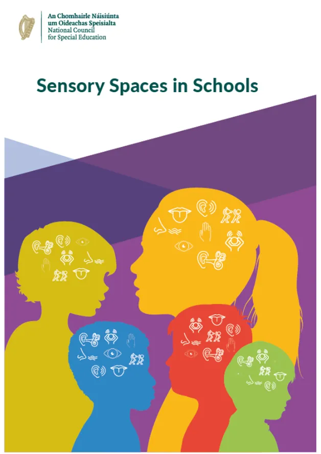 Cover of "Sensory Spaces in Schools" by the National Council for Special Education