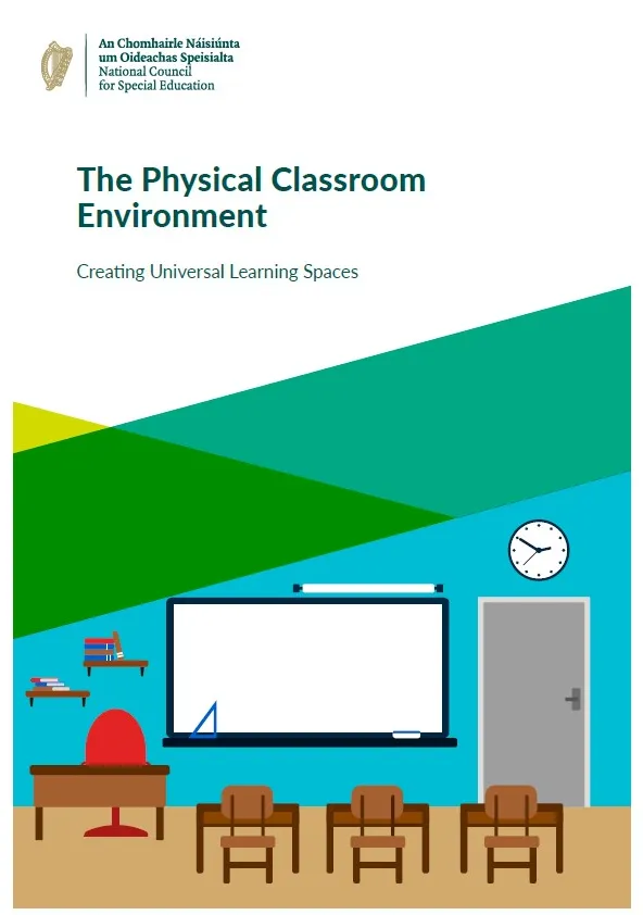 Cover page of "The Physical Classroom Environment" guide by the National Council for Special Education