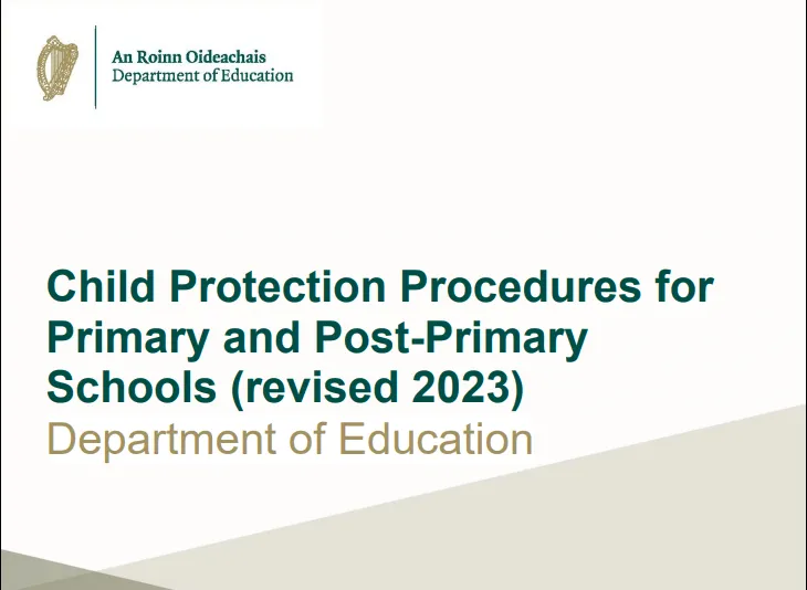Cover page of Child Protection Procedures for Primary and Post-Primary Schools (revised 2023)