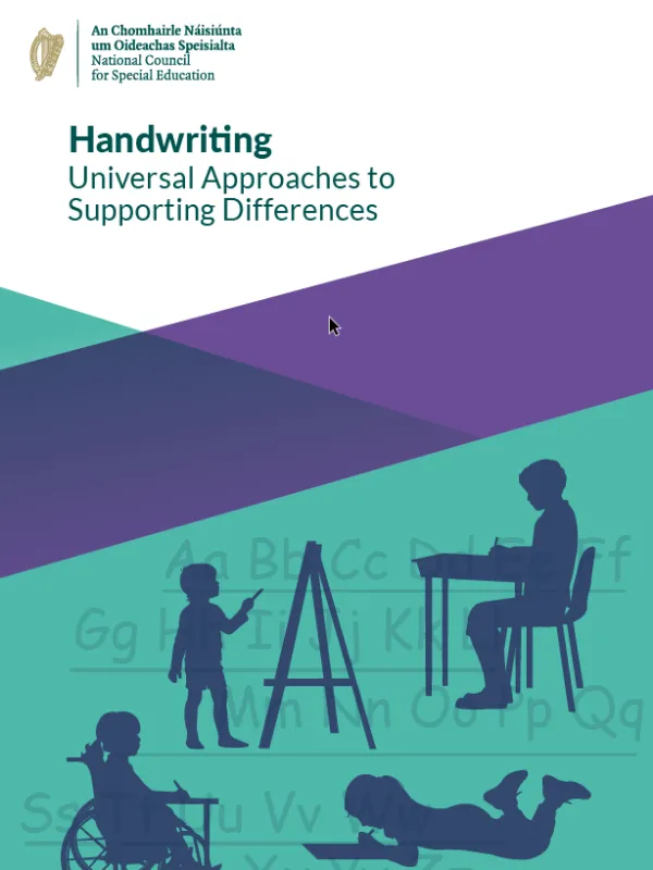 PDF document titled Handwriting, Universal Approaches to Supporting Differences